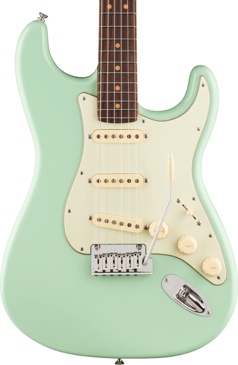 Fender American Ultra Luxe Vintage '60s Stratocaster in Surf Green